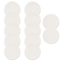 12 Packungen Gesichtsschwämme Make-up-Schwamm, Foundation-Puderquaste, Gesichts-Make-up, Gesicht, Augen, Kosmetik, Waschapplikator, runde Pads, Kosmetiker,Unisex, Schaumstoffschwämme