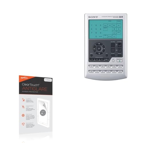 Image of BoxWave Screen Protector Compatible with Sony RM-AV2500 - ClearTouch Anti-Glare (2-Pack), Anti-Fingerprint Matte Film Skin