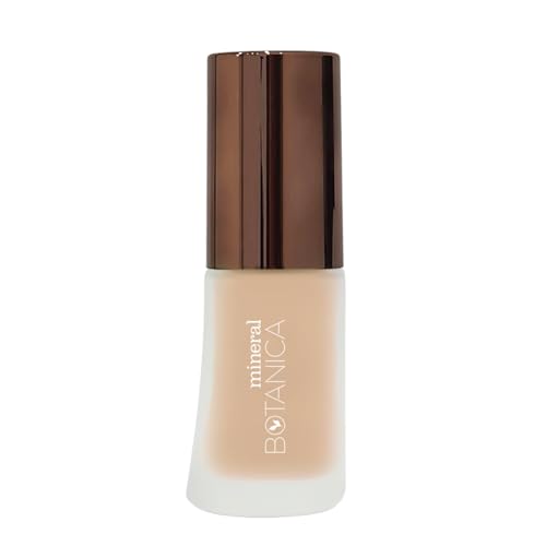 MINERAL BOTANICA Liquid Foundation PLANT BASED VEGAN FRIENDLY ORGANIC