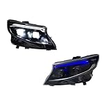 Phares LED Pour Mercedes Pour Benz Pour Vito W447 2016 2017 2018 2019 2020 2021 2022 2023 avec feux de jour et lentille de projecteur ;