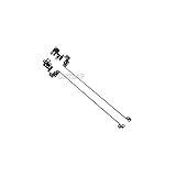 DBTLAP Support d'écran Compatible pour Dell E4300 Charnière de Support d'écran EC03S000C00/D00