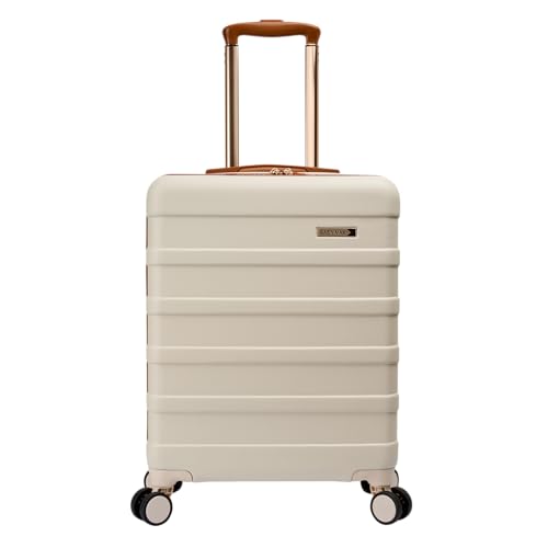 Cabin Max Anode 55x40x20 Cabin Suitcase, Built in Lock, Lightweight Carry On, 8 Wheels, Wet Pocket, Suitable for Ryanair, Easyjet, Paid Hand Luggage Carry-Ons (55 x 40 x 20 cm 40l)