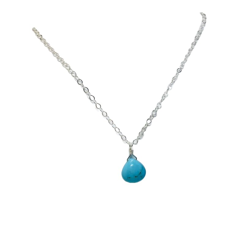 Collier turquoise naturelle pierre énergie cristal guérison