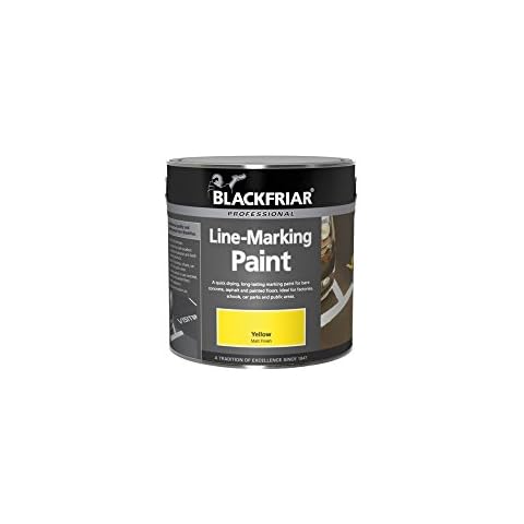 Blackfriar Road Line Marking Paint Yellow - 1 Litre (BF0590002D1) Cover