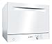 Bosch SKS50E42EU Serie 2 Kompakt-Geschirrspüler, 55 cm breit, ActiveWater Hydrauliksystem gezielte Wasserverteilung, EcoSilence Drive leiser und effizienter Motor, Glas 40°C