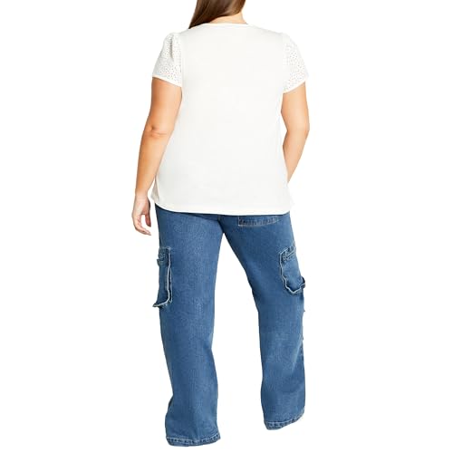 Image of City Chic Plus Size Top, Linny Top