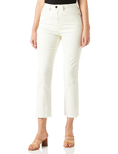Desigual Denim_DAVINIA Jeans, Blanc, 44 Femme