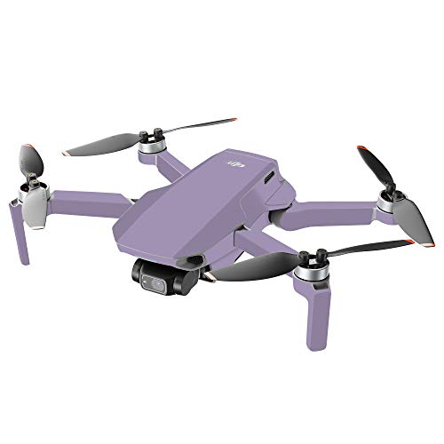 Image of MIGHTY SKINS MightySkins Compatible with DJI Mini 2 Portable Drone, Solid Lavender, Protective, Durable and Unique Vinyl Stickers, Easy to Apply, Remove and Change, Made in the