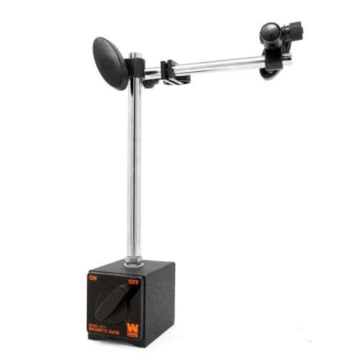 Image of WEN 10711 Industrial-Strength Adjustable Magnetic Base for Dial Indicators