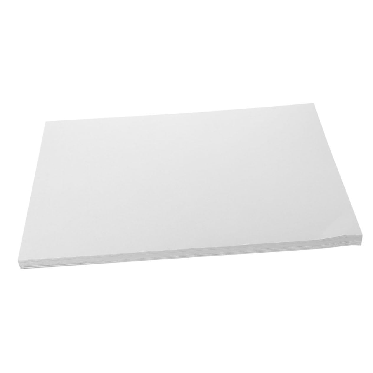 SEWOART 100 Feuilles de Papier à Aquarelle Blanc, Épais et Résistant, Surface Robuste, pour Artistes et Étudiants, Techniques Variées de Peinture