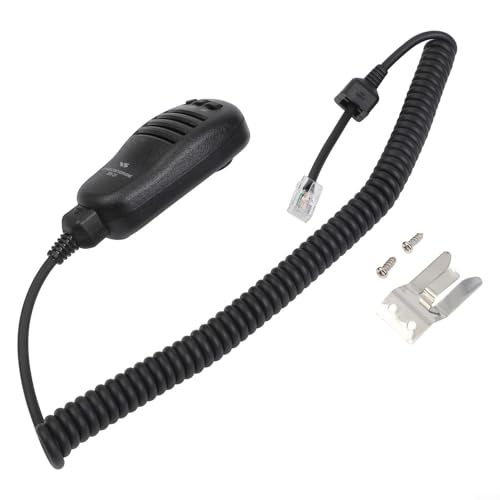 Micrófono de onda corta MH-31 con cable espiral TPU y conector 8 pines para FT-818