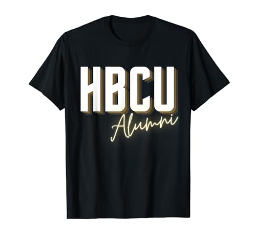 HBCU Alumni Apparel Design afroamericano Maglietta