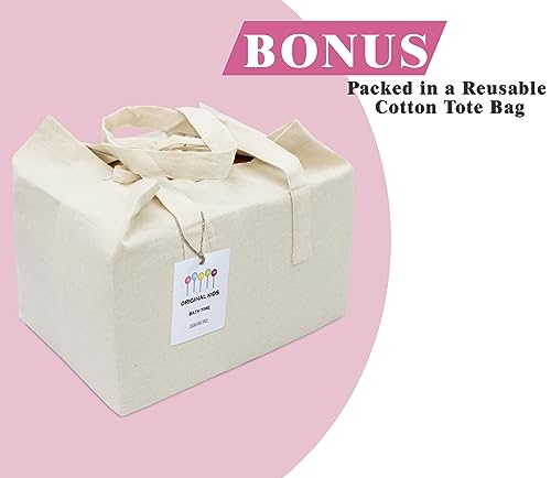 image for ORIGINAL KIDS 6 Piece Towel Set - Bath Time Sugar & Spice - 2 Towels, 