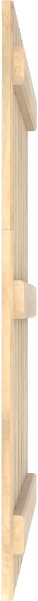 Ekena Millwork ARW401SB623X81UNH Americraft Six 3 Exterior Real Wood Spaced Board-n-Batten Shutters (Per Pair), Unfinished