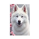 Qualité douce : conçus pour résister à un usage quotidien, ces torchons de cuisine à motif fleurs de cerisier samoyèdes n°13 sont lavables en machine et conservent leur douceur sans s'effilocher, assurant un compagnon de cuisine fiable