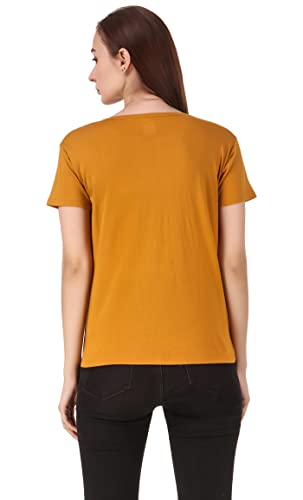 Image of NIVIK Printed Cotton T-Shirt for Women