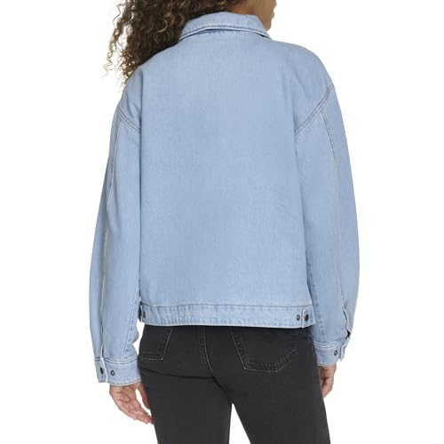 Image of Levi's Women's Zip Up Utility Jacket with Collar