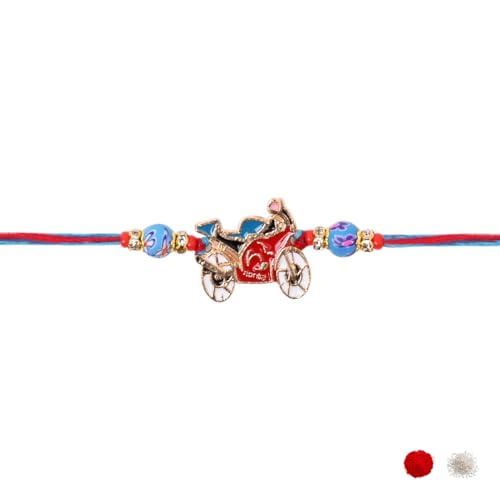 Image of I Jewels Cartoon Kids Rakhi With Roli Chawal & Rakshabandhan Card for Bro /Brother /Bhai