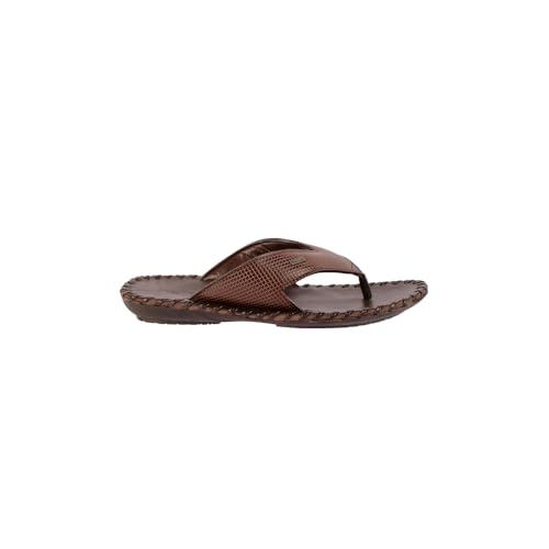 Image of Metro Men Thong Leather Chappal