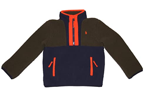 Polo Ralph Lauren Boys Pile Fleece Half Zip Jacket (3 3T)