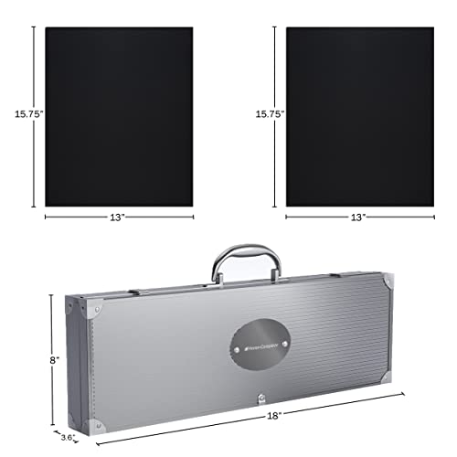 Set de Parrilla BBQ 18 Piezas Acero Inoxidable con Estuche miniatura 5