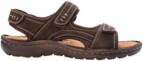 Propét mens Jordy Sandal, Coffee Bean, 8 US | Image 3