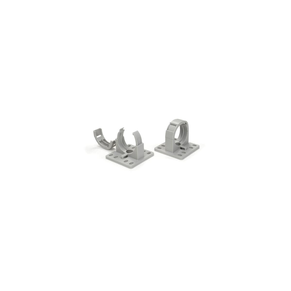Supports de tuyau Gris 29 mm HellermannTyton en polyamide haute performance thermique