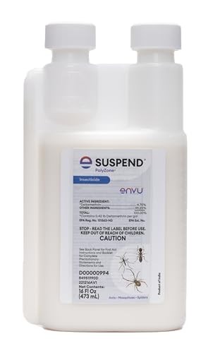 Suspend PolyZone Insecticide Concentrate 16 oz | Deltamethrin Insecticide for Long-Lasting Outdoor Perimeter Control | Ant Spider and Mosquito Spray | Long-Lasting