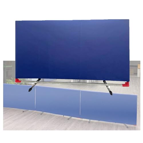 卓球コート用サラウンドブロック、折りたたみ式ピンポンコート仕切り、140x70cmパーティションスクリーン(ブルー、1/2/4/6/8/10パック)(Blue,140x75cm-1pieces)