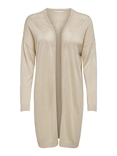 Preisvergleich Produktbild ONLY Female Strickjacke Langer SPumice Stone