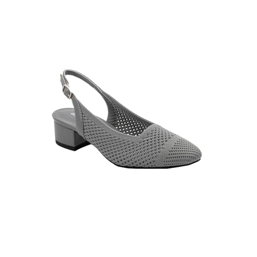 David Tate Sapato feminino Glenna, Cinza, 40
