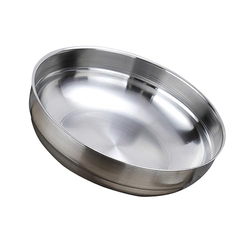 CIYODO 304 plato de condimento tazones de charcutería inmersión platos para servir bochas platillo mamá tazón de chips y salsa platos de aperitivo plato de salsa de comida Reutilizable