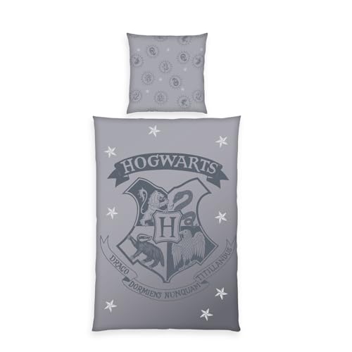 Herding Bettwäsche Harry Potter, Kopfkissenbezug 80 x 80 cm mit...