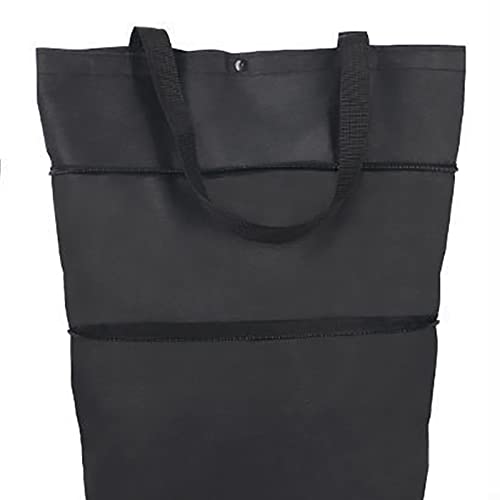 Yunnyp Zusammenklappbare Einkaufstrolley-Tasche, faltbarer Einkaufswagen mit Rollen, wiederverwendbare Einkaufstasche… – Bild 4