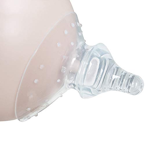 haakaa Nipple Shield Breastfeeding with Carry Case Using for Protects Sore Cracked Nipples Flat Inverted and Latch On Difficulties to Help Mums Continue Breastfeeding,1 pc (Round Shape) haakaa Nipple Shield Breastfeeding with Carry Case Using for Protects Sore Cracked Nipples Flat Inverted and Latch On Difficulties to Help Mums Continue Breastfeeding,1 pc (Round Shape)