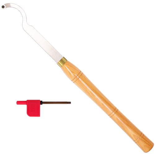 Swan Neck Hollower Carbide Tipped Wood Turning Tools Bended