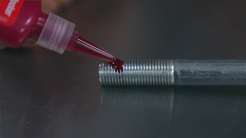 Permatex 27200 Hiigh Temperature Threadlocker Red, 10 ml