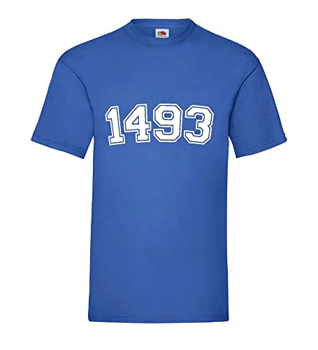 T-shirt pour homme bleu roi pour vos sorties décontractées en taille XXXL