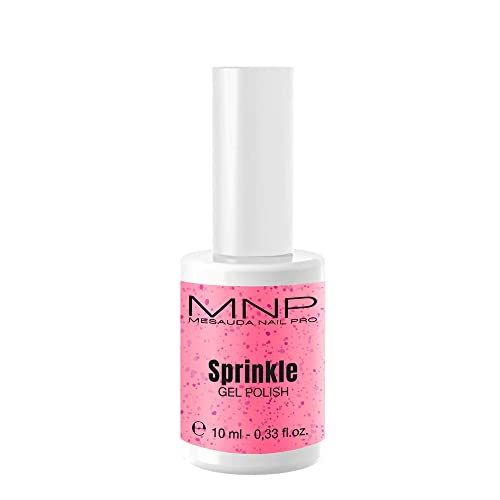 Mesauda mnp sprinkle gel polish 101 frizzy pazzy 10ml