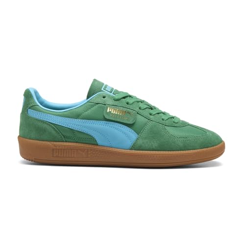 Image of PUMA Mens Palermo Vintage Update Lace Up Sneakers Shoes Casual - Green - Size 4.5 M