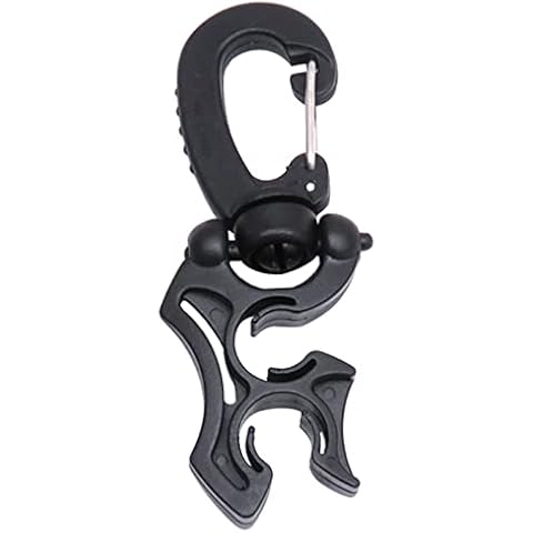 Ldbuejiaja Diving Hose Holder Diving Hose Regulator Clip Double BCD Hose Clip Scubas Diving Hose Retainer Buckle for Snorkeling Cover