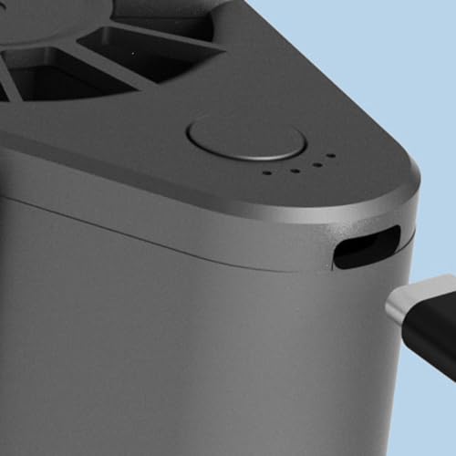 Ventilador de cinturón portátil mini y recargable con clip 8