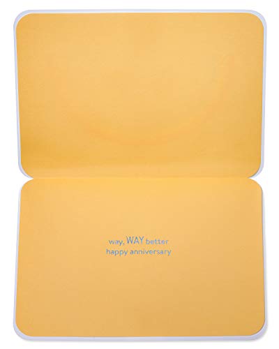 Image of Papyrus Anniversary Card (Rainbows)