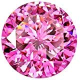 aanya gems Lab Certified Round Pink American Zircon Gemstone 11.25 Ratti Jarkan Faceted Cut Loose Gemstone with Lab Certificate-picture-13