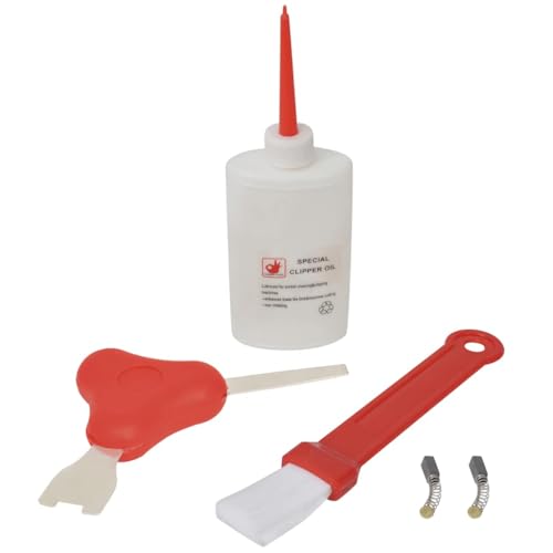 vidaXL Pferdeschermaschine Set 6-tlg. 550W Rasierer Haarschneider Trimmer mit Zubeh&ouml;r Pferdebedarf Schermaschine f&uuml;r Pferde mit Tragetasche