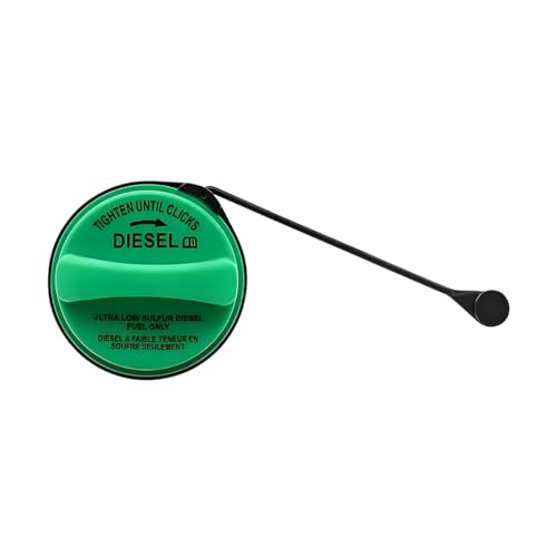 FALVFUN Car Diesel Gas Cap Vehicle Diesel Fuel Tank Cap with Anti-Lost Rope OEM#8C3Z-9030-C Automotive Replacement Accessories Compatible with F250 F350 F450 F550 Super Duty