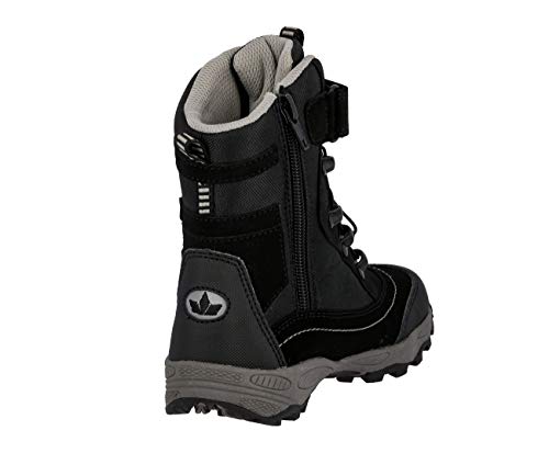 Lico Unisex Kinder Sundsvall Vs Schneestiefel, Schwarz Grau, 36 EU