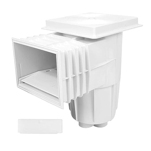 Swimming Pool Standard Wall Skimmer for Concrete Pool for Water Suction Pool Skimmer, Screw Swimming Pool Skimmer Basket Debris Cleaner Pool Accessories-picture-30