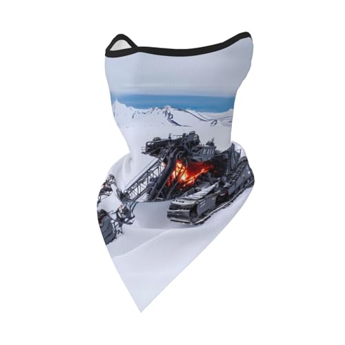 Protezione da polvere, vento e UV: la bandana senza cuciture in tessuto traspirante ti fa sentire fresco e confortevole, e ti mantiene fresco in estate e caldo in inverno. E il design a forma di V per coprire collo, bocca e viso allo stesso tempo, proteggerti dai raggi UV e proteggerti da vento, polvere e sabbia