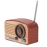 Radio miniature pour maison de poupée : mini modèle est et de haute reproduction, plein de , avec une finition exquise, décoration de modèle radio